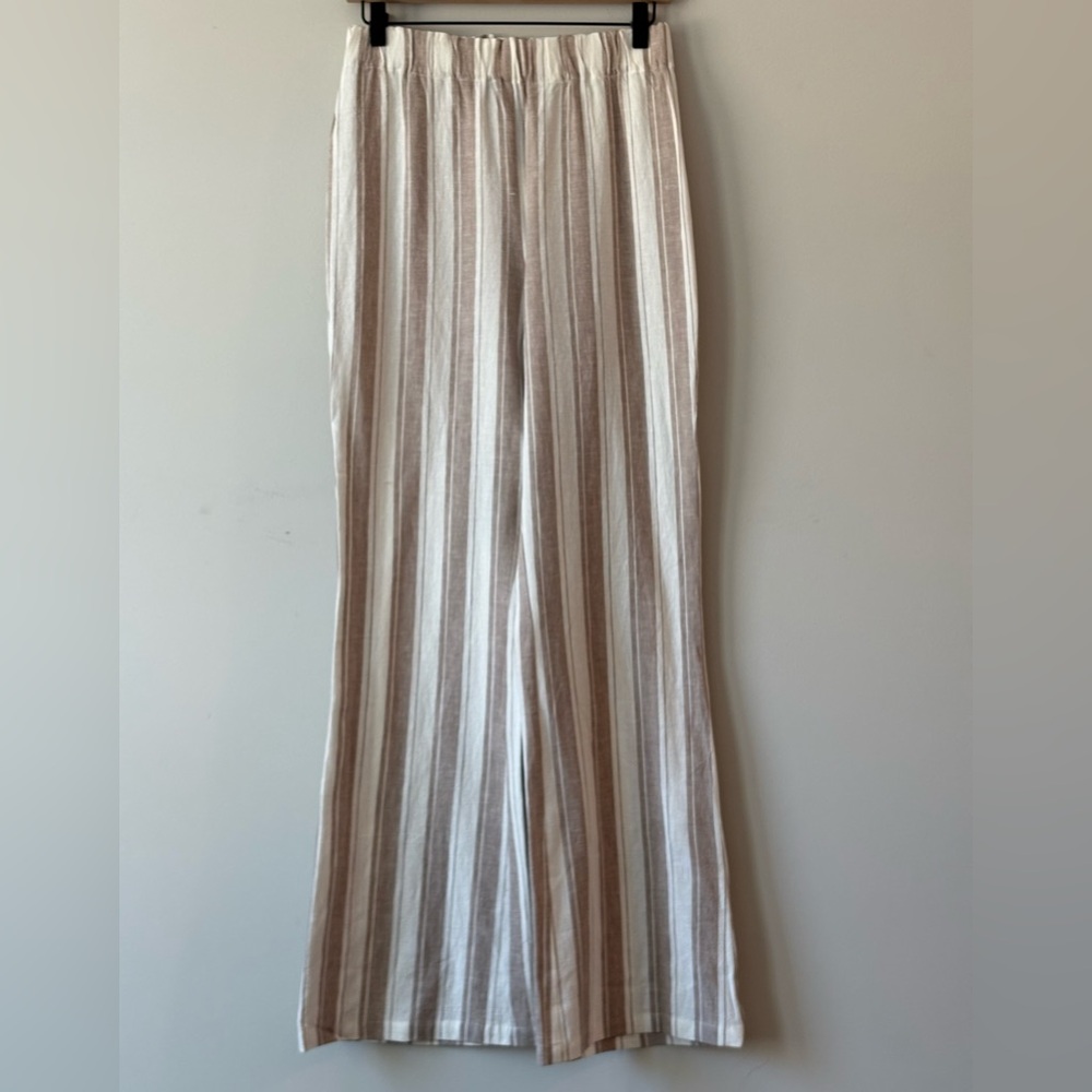 NWT! Knot Sisters Striped Wide Leg Pants